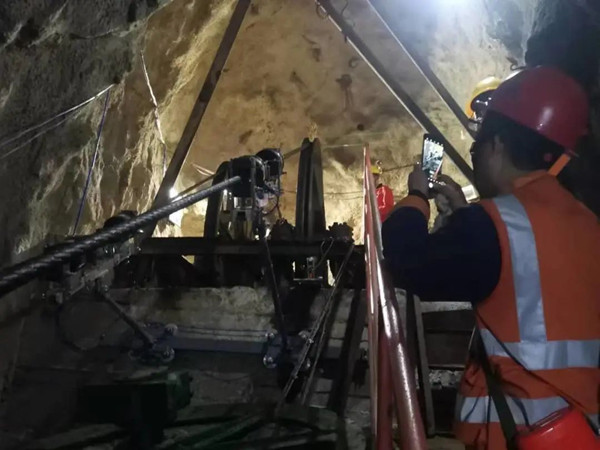 直击安装现场｜河南某金矿引进TST榴莲视频在线观看视频实时在线智能探伤系统
